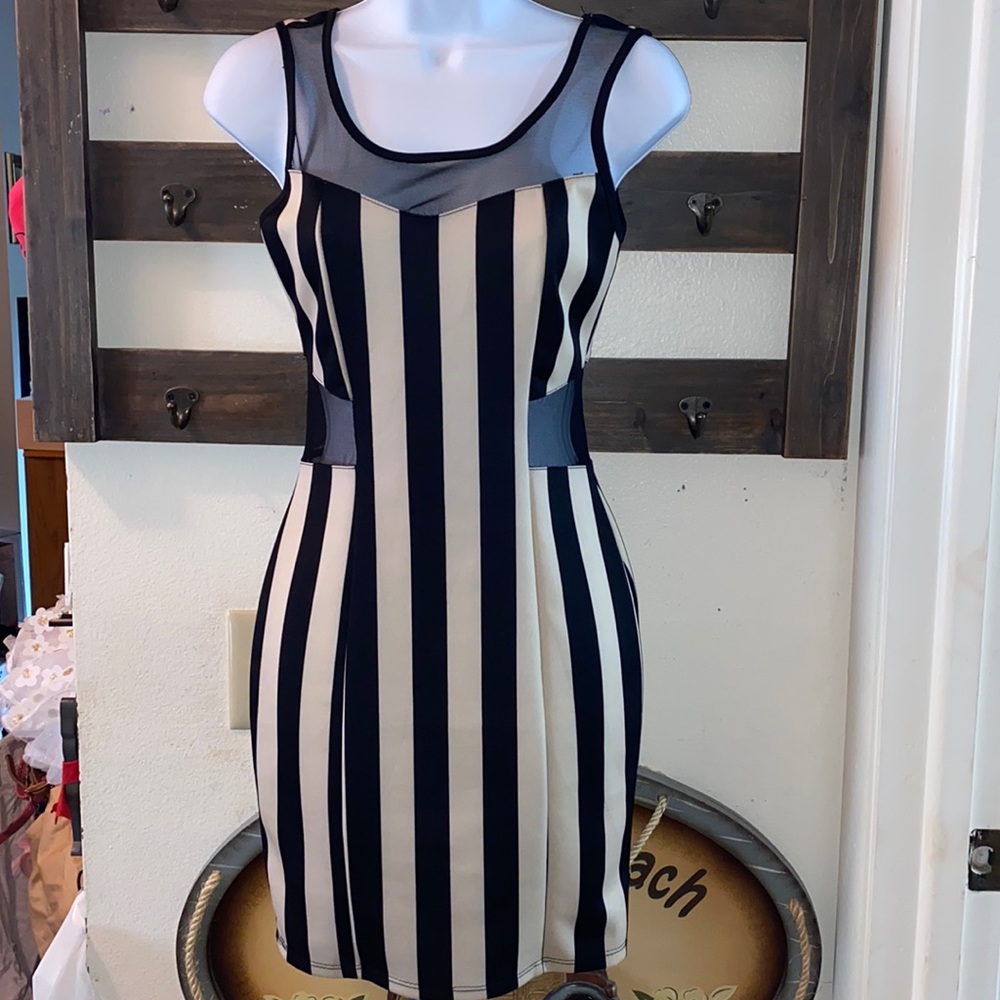Sexy Pinstripe GNO Dress